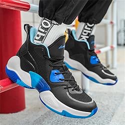 Basketball Shoes for Men Breathable Running Shoes