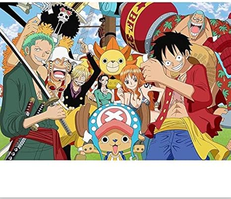 Amazon Co Jp モンキー ルフィの壁アートdiyダイヤモンドワンピース絵画フルスクエア刺繡クロスステッチ画像手作り5dモザイク家の装飾 正方形40x60cm ホーム キッチン