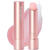 LAWLESS Women's Forget the Filler Lip Plumping Line Smoothing Tinted Balm, Pink Marshmallow, 0.09 Ounce