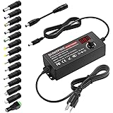 SHNITPWR Universal AC to DC Adapter 3V ~ 24V 2A 48W