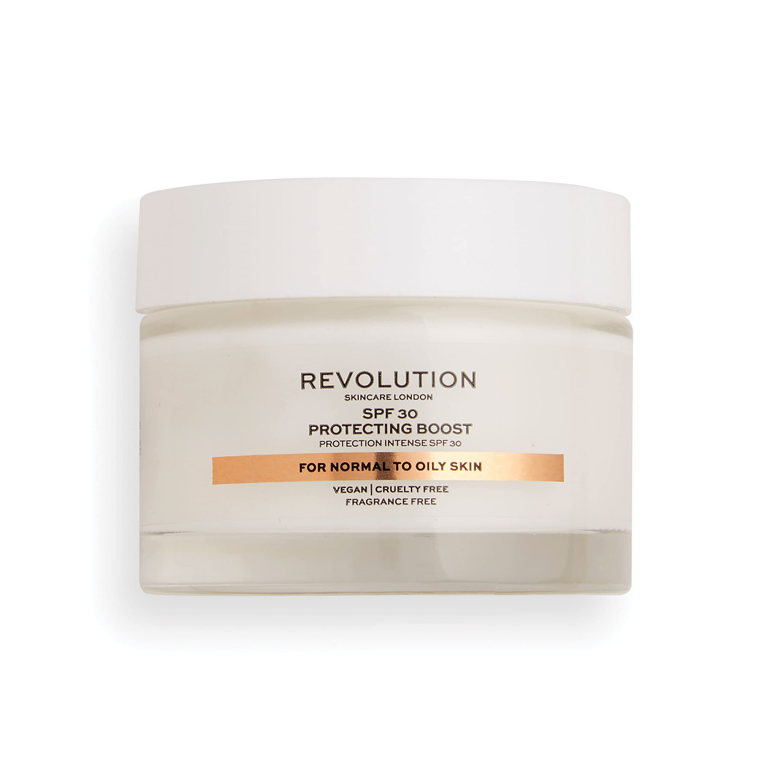 Revolution Skincare London, SPF30 Normal to Oily Skin, Mattifying Moisture Cream, Contains Niacinamide, Fragrance Free, 50 ml