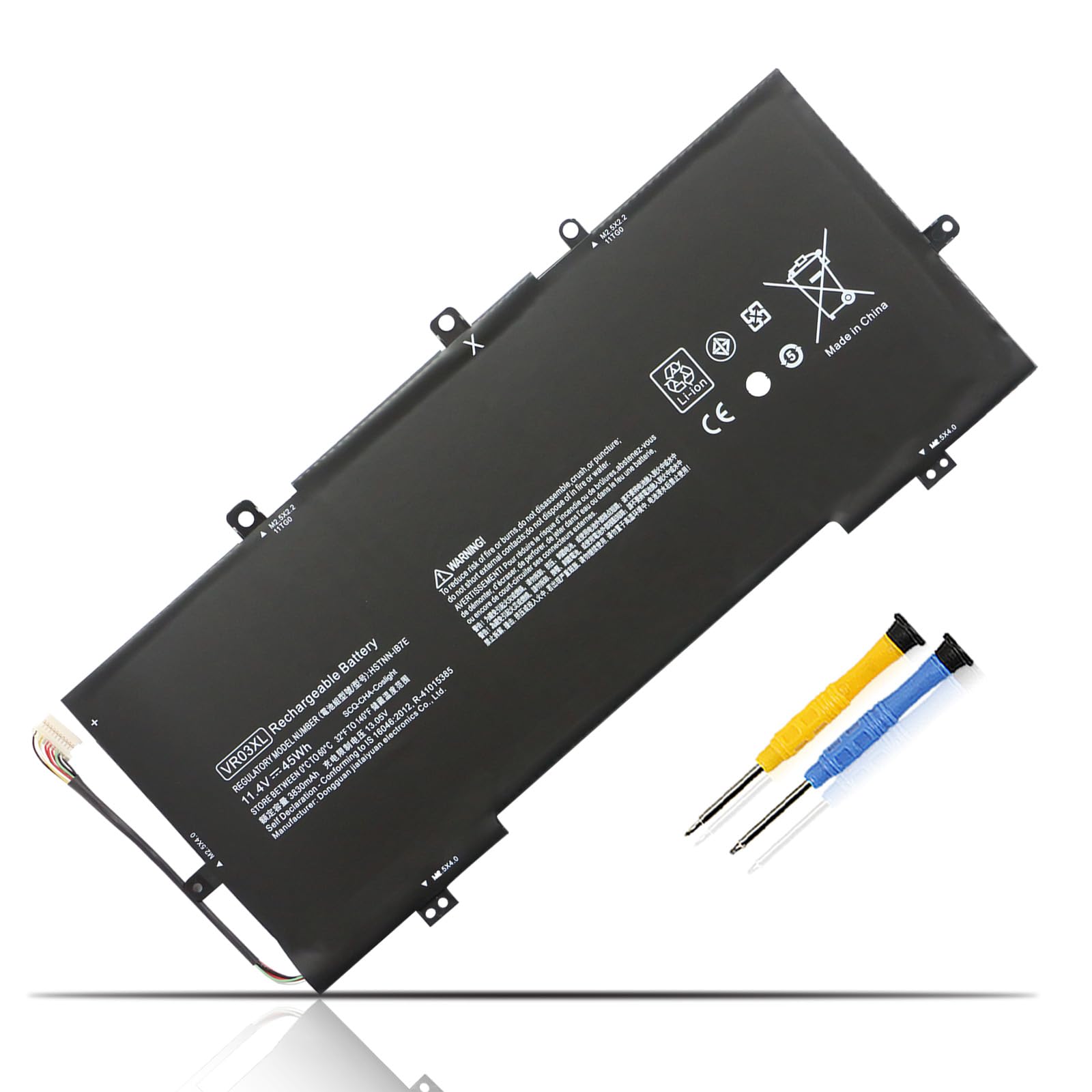 K KYUER VR03XL Laptop Battery for HP Envy 13-D000 13T-D000 13T-D100 13-D061SA 13-D071NG D102NG D080ND D082ND D103NF D106NF D170ND D150NW D022ND D009NA D018NF D040WM D001NS D010ND D010NW D020ND D021ND