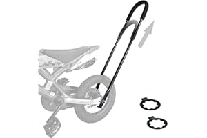 Extended Training Handle for Kids Bike Toddler Bike Push Bar Bike Trainer Bicycle Balance Handle for Teaching Children to Rid