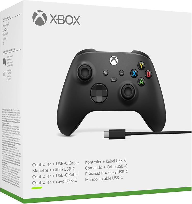 Wireless Controller für PC + USB C Kabel