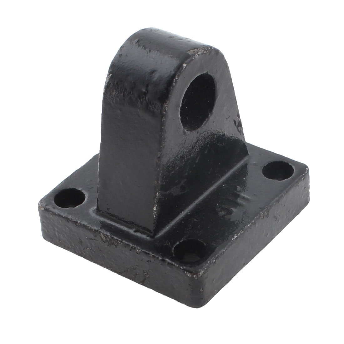 Sourcingmap Pneumatic Cylinder Rod Pivot Clevis Mounting Bracket 45mm x 45mm Black