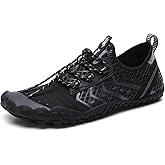 UBFEN Water Shoes Aqua Swim Shoes Mens Womens Beach Sports Quick Dry Barefoot for Boating Fishing Diving Surfing