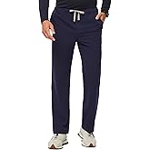 FIGS Pisco Basic Scrub Pants for Men — Structured Fit, Straight Leg, 4 Pockets, Anti-Wrinkle