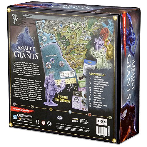Dungeons & Dragons Assault of the Giants Board Game Standard Edition