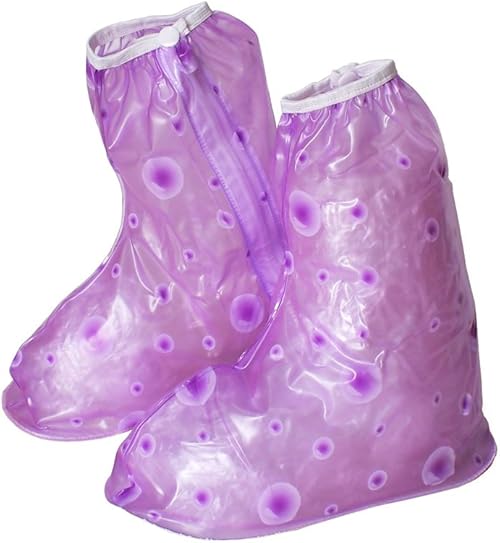 Amazon 雨 雨対策 シューズカバー 使い捨て 長ぐつ 長靴 レインシューズ 脚用カッパ 足カバー レインブーツ 常備 旅行 災害 男女兼用 メンズ レディース 1足分 レインシューズ