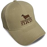 Custom Baseball Caps for Men & Women Embroidered Dachshund Dad Embroidery Ladies & Men Baseball Hats