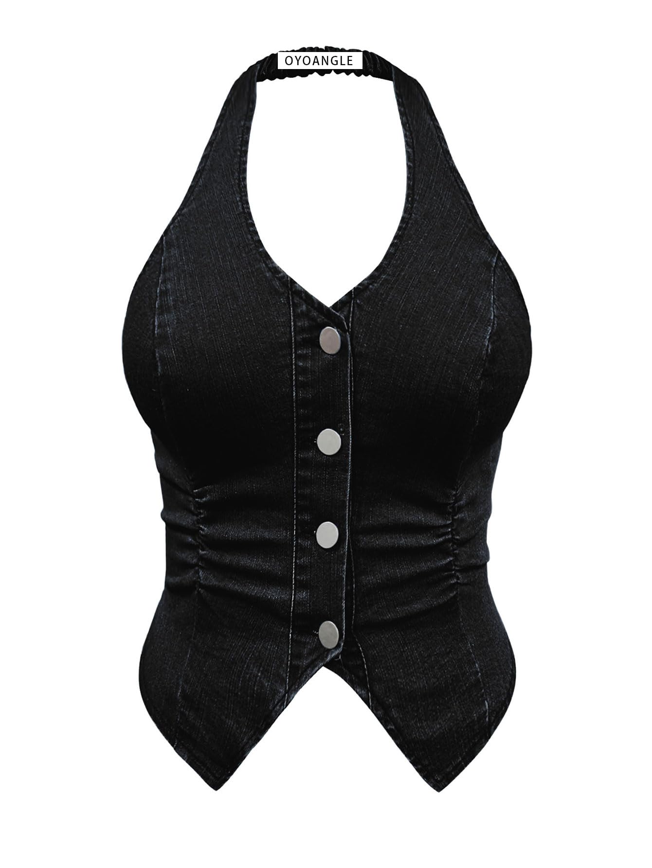 Ohoo Denim Top-Bust 30