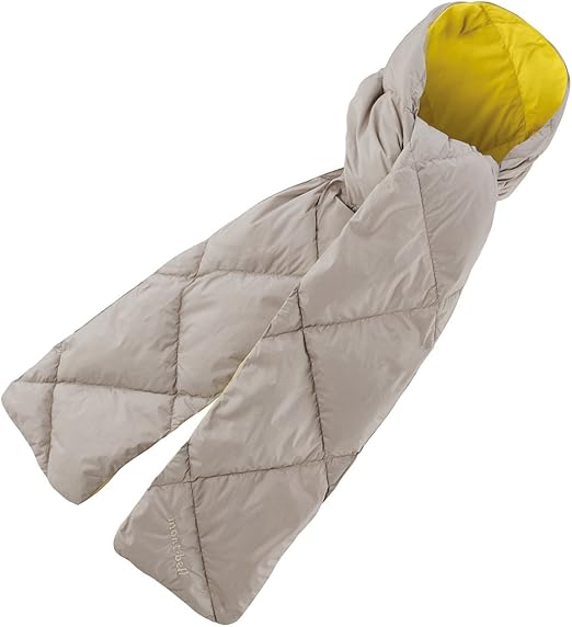 Amazon モンベル Mont Bell ダウンマフラー Pkbg ピンクベージュ Free アウトドア 帽子 ヘッドウェア 通販