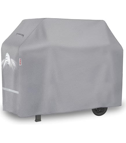 Copertura Impermeabile Per Barbecue Gas – Adatta Per Weber Summit 400 – 167x58x114 Cm, Beige