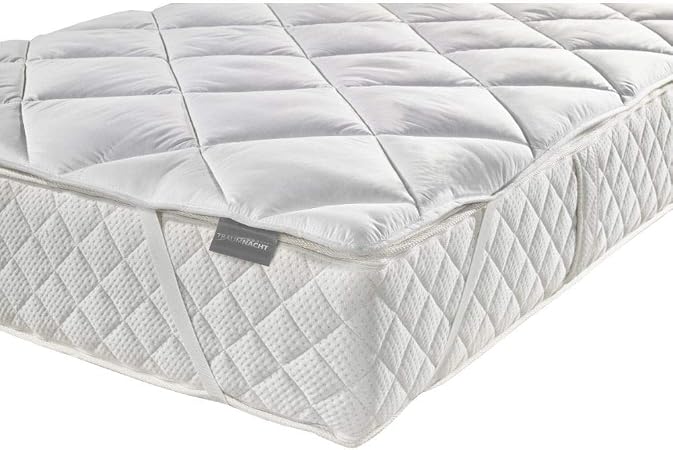 Traumnacht Komfort Microfaser Matratzen Schoner In Diversen Grossen Matratzen Auflage Mit 4 Eckgummis 100 X 200 Cm Weiss Amazon De Kuche Haushalt Wohnen