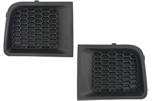 OCTAOR Front Lower Bumper Grille Insert Bezel Covers, Pair Set Replacement for 2015-2017 Jeep Renegade