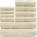 GC Gaveno Cavailia 10 Piece Towel Bale Set 450 GSM Cream
