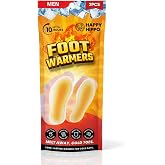 Men's Foot Insole Warmers, Lasts 10hrs, Heats Fast, 2-3 Min Activation, Heated Feet Warmers, Camping, Hiking, Skating, Skiing, Hunting, Fishing; Blizzards, Cold Winter Nights