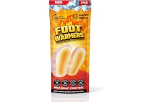 Hand, Foot & Toe Warmers, Long Lasting 8-10hrs, Heats Fast, Heated Hands & Feet- Emergency, Survival, Fishing, Hunting, Campi