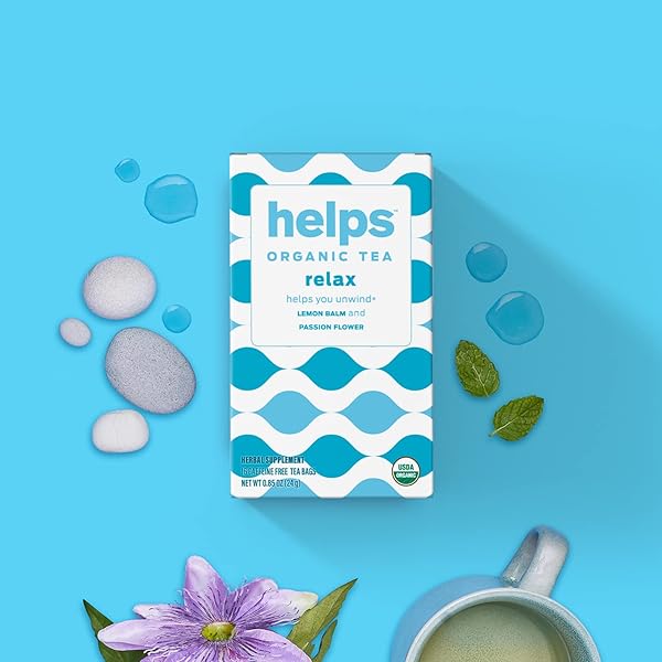 HELPS TEAS TEA,OG1,REST & RELAX, 20 BAG