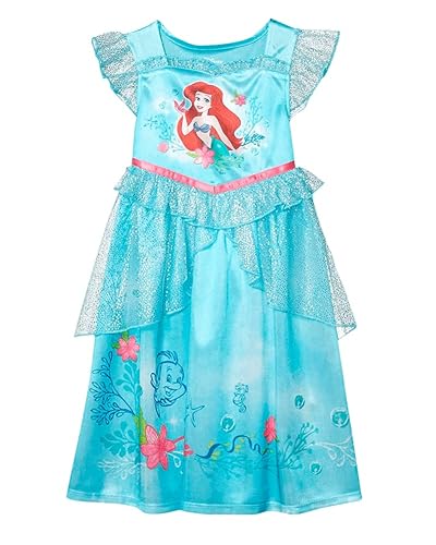 Disney Girls' Fantasy Gown Nightgown, 3T, Ariel Toddler in Oman