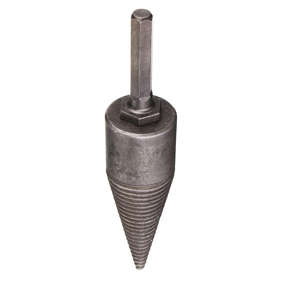 Firewood Drill Screw Cones, Wood Splitter Tool, Log Splitter Screw Cone Kindling Firewood Drill Bits