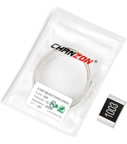 10-Pack 2 Ohm 2 Watt Metal Oxide Resistors - 5% Tolerance Electronic Components (282-2.0-RC)