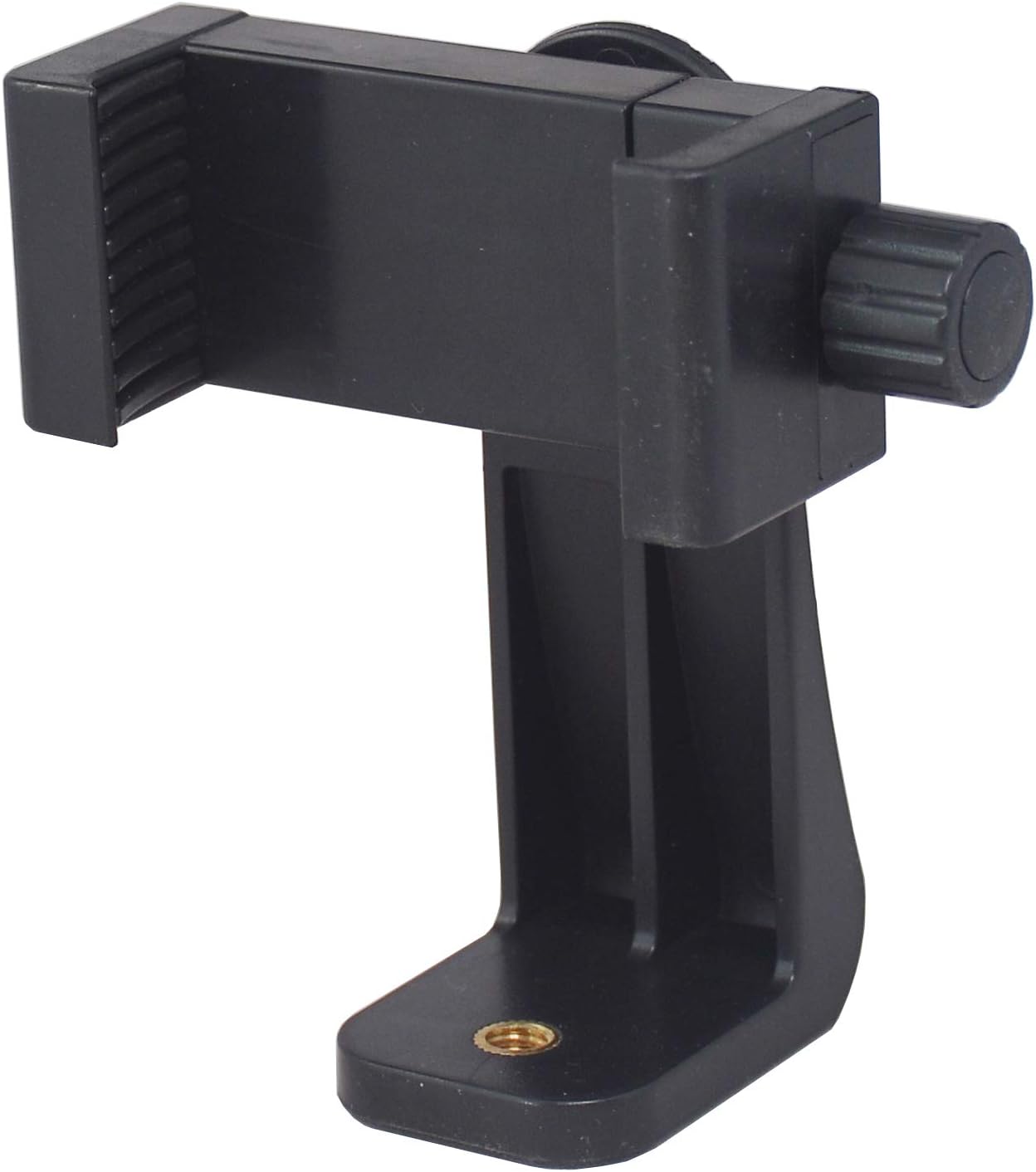 Bestshoot Phone Tripod Mount Adapter & Smartphone Remote Controller, Smartphone Holder Clip Compatible with iPhone Samsung and All Cell Phones, Rotates Vertical Horizontal Adjustable Clamp