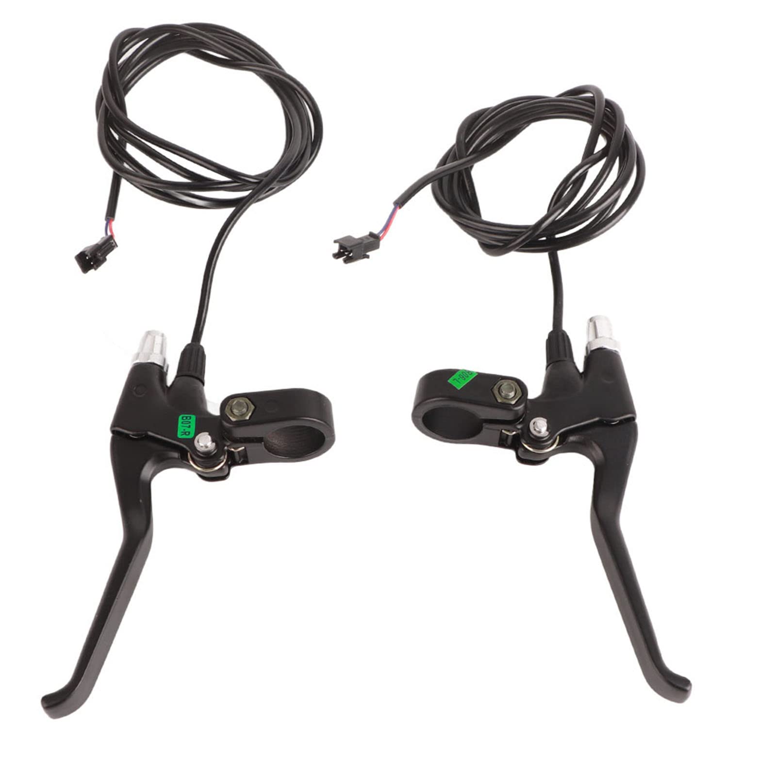 Tbest ycle Brake Lever,Electric Bike Brakes Lever,1 Pair 2 Wires Left&Right E Bike ycle Electric Brake Lever Replacement Parts