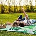 WolfWise 70″x59″ Large Picnic Blanket Water Resistant Beach Blanket Machine Washable Outdoor Blanket Folds into a Tote Bagthumb 2