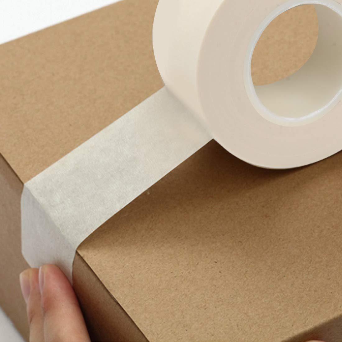 2 Inches Wide Masking Tape, Multi-Purpose White Masking Tape for Labeling, Painting, 32 Yards x 8 Rolls: Industrial & Scientific