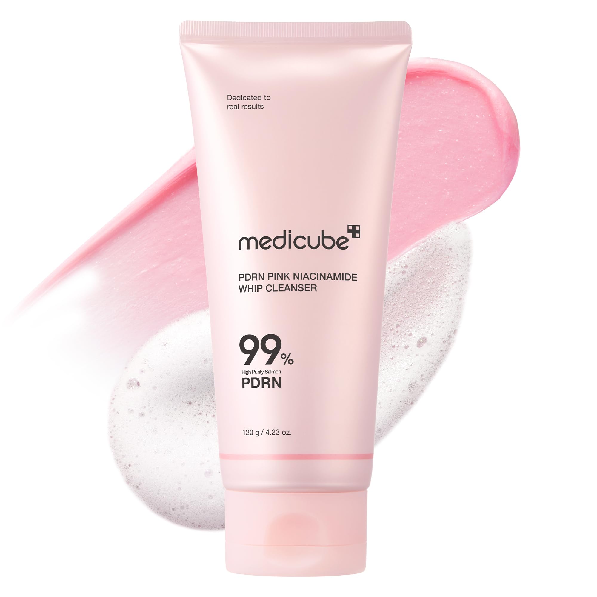 Photo 1 of ***FACTORY SEALED***medicube PDRN Marshmallow Whip Cleanser | Face Wash, Cleansing Foam for Pore Care & Uneven Skin Tone | Gentle Daily Deep Cleansing | Hydrating and Nourishing Facial Cleanser | Korean Skincare