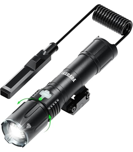 Trinity 1500 Lumen Tactical Flashlight For Mossberg Maverick 88 Shotgun 12 Gauge – With Magazine Tube Mount