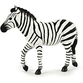 Papo - Realistic Male Zebra Figure - Ages 3+ - Wild Life Collection - Educational Play Savannah Animals - Gift Idea Toy for Girls and Boys