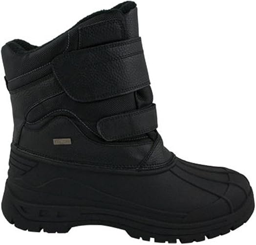 mens boots with velcro fastening