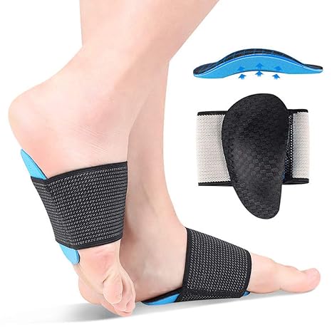 Anjetan 2PCS Arch Support Brace Creative Unisex Plantar Fasciitis Band ...