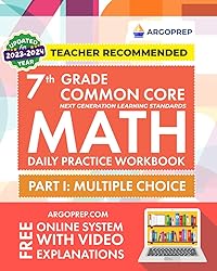 7th Grade Common Core Math: Daily Practice Workbook