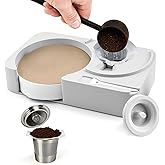 DriftBrew K1 Coffee Pod Maker with Reusable Coffee Pods, including 300pcs filter paper Compatible with Keurig 2.0 and 1.0 Coffee Makers machine,single serve pod coffee maker