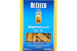 De Cecco Pasta, Rigatoni, 16 Ounce (Pack of 5) by De Cecco