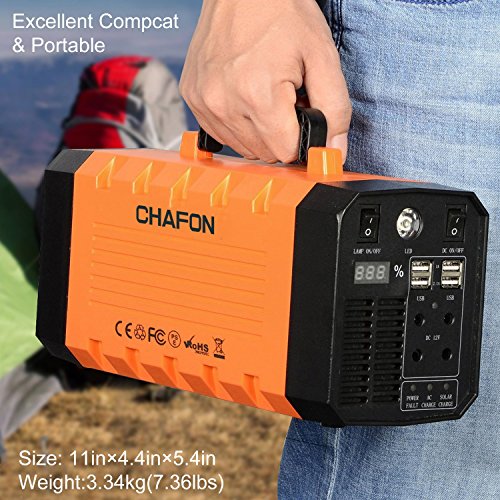 CHAFON 288WH Portable Power Station UPS Battery Backup,Rechargeable
