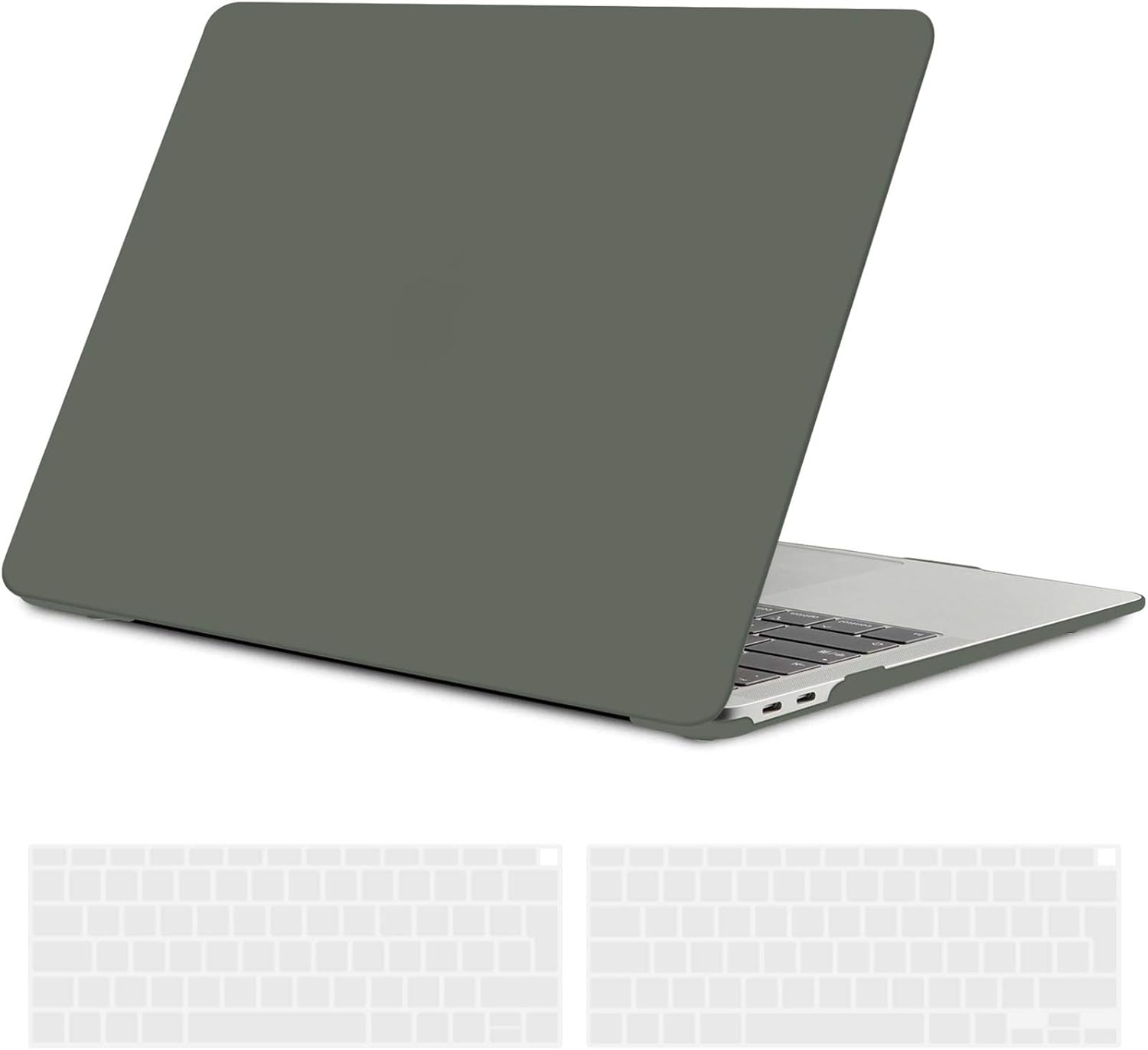 TECOOL Case Compatible with MacBook Air 13 inch M1 A2337 A2179 A1932 Touch ID, 2020 2019 2018 Release