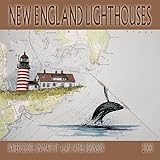 New England Lighthouses 2000 Calendar by