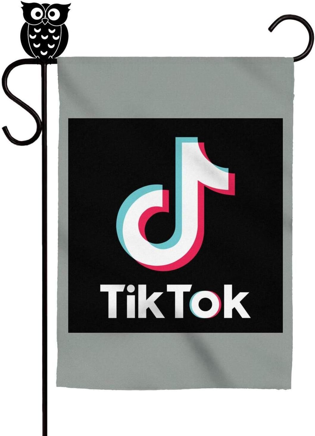 ERTUPBNXD TIK-Tok- Outdoor Garden Flag Festive Yard Garden Flag Lawn Welcome Decorative Flags 12 X 18 Inch