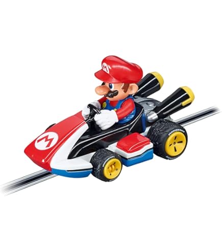 Amazon.com: Carrera GO Nintendo Mario Kart 8 - Luigi 1:43 Scale