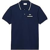 Lacoste Mens Classic Fit Pocket Accent L.12.12 Polo Shirt
