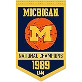 Michigan Wolverines Basketball National Champions Banner