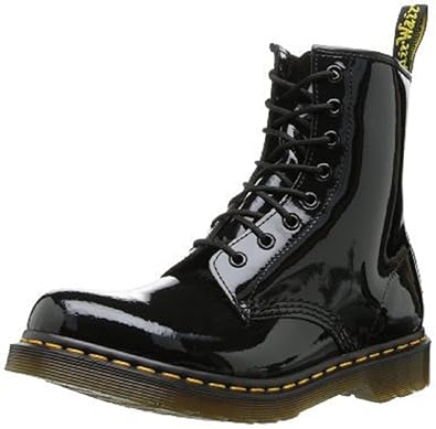 black patent lamper doc martens