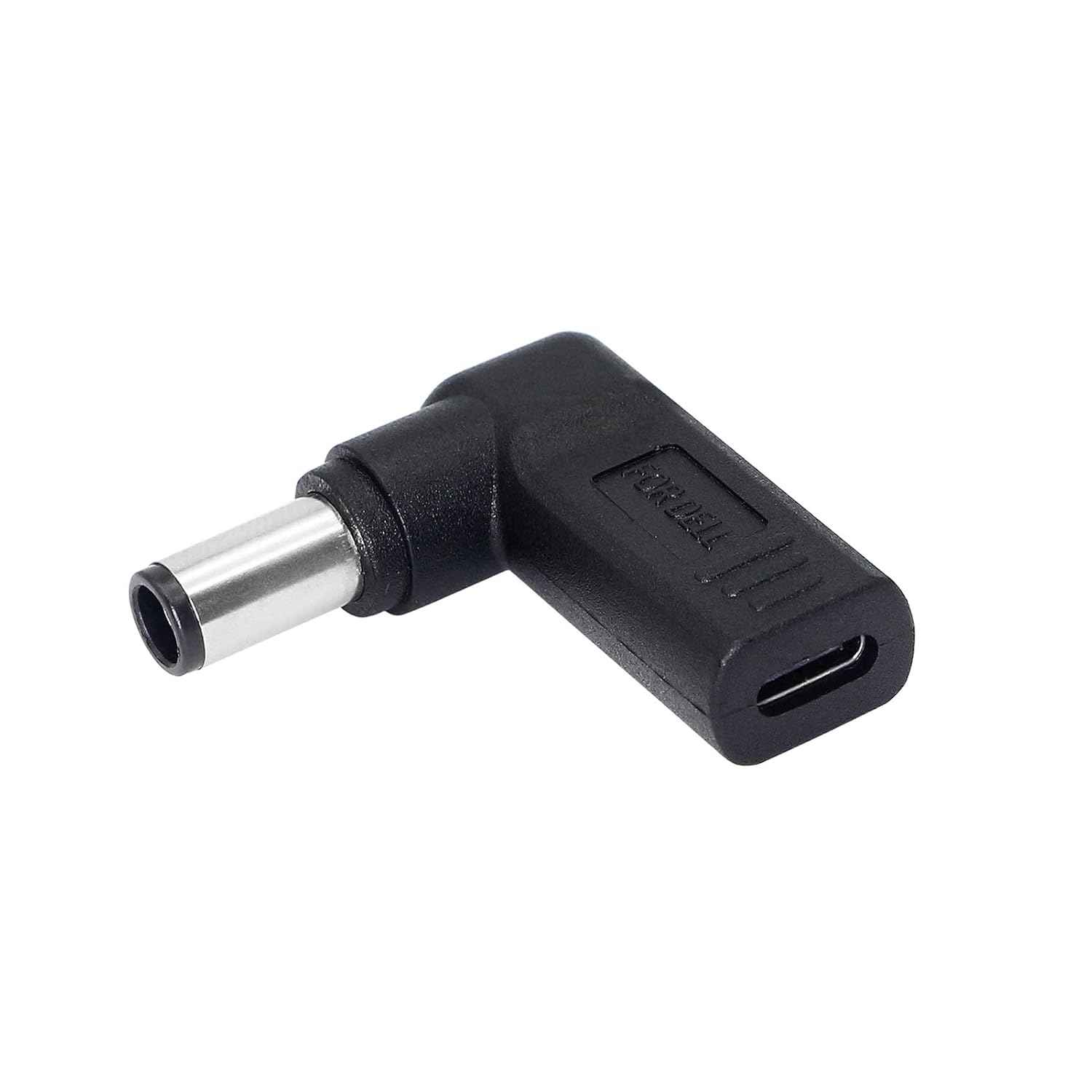 CERRXIAN 65W PD USB Type C Female Input to DC 7.4mm x 5.0mm Male (7.4mm x 0.6mm) Power Charging Cable for Dell Latitude E6420 E6430 E6430s E6430U E6440 E6500 E6510 6430U E6440 E6500 E6510(7406a)