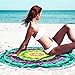 Ricdecor Beach Towel Large Mandala Beach Towel Blanket with Tassels Ultra Soft Super Water Absorbent Multi-Purpose Beach Throw (65 INCH)