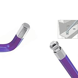 FOCMKEAS 2 PCS 8mm Ball End Hex Key Allen