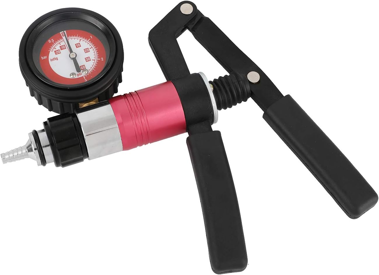 KATSU Tools 2 in 1 Hand Held Vacuum and Pressure Pump Tester Brake Fluid Bleeding Bleeder Kit, One Man Operation - Image 5